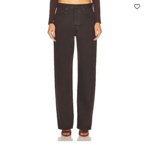 Grlfrnd Denim - Bella Low Rise Brown Jeans Size 26